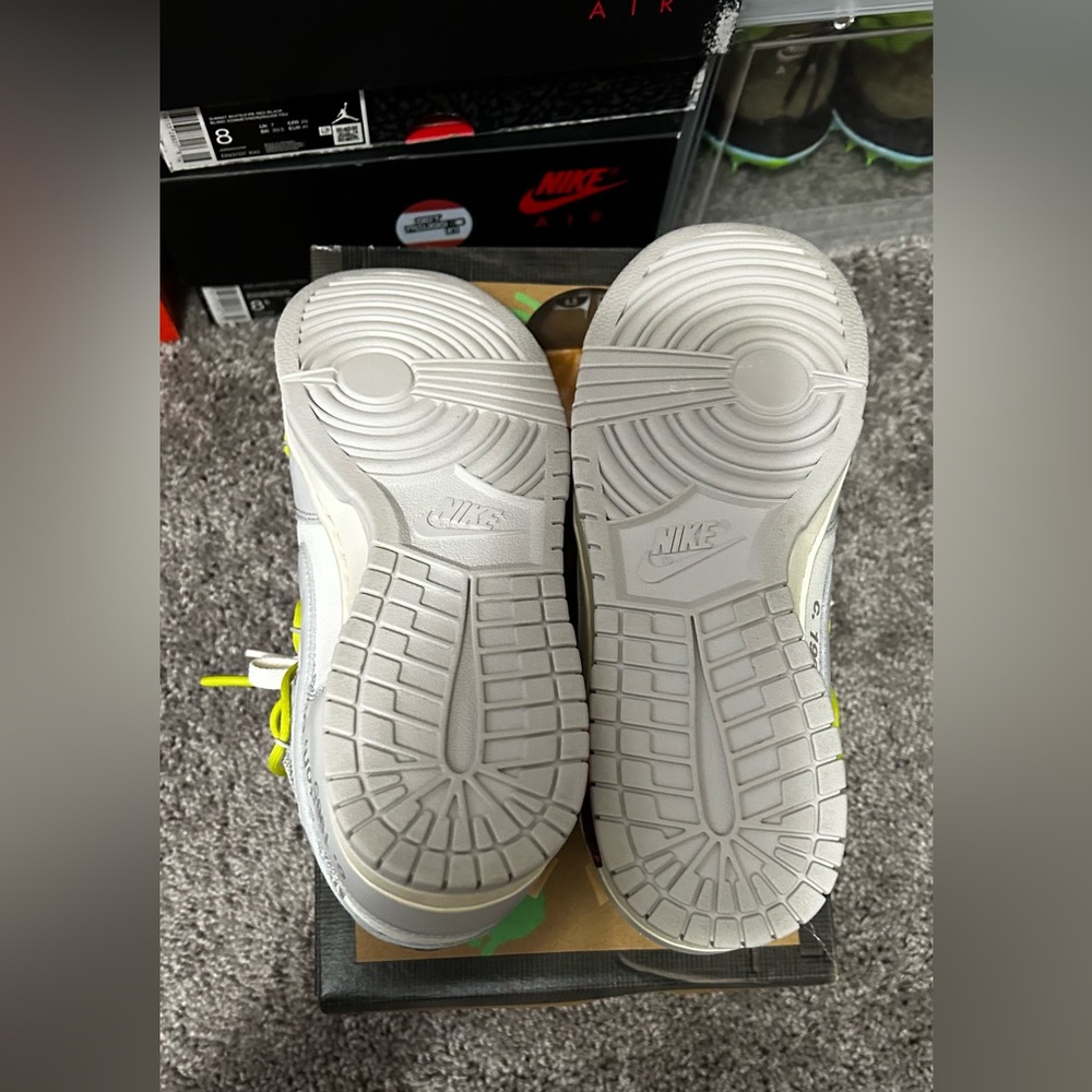 Off-white Dunks Lot 8 size 8 1/2 worn twice from GOAT